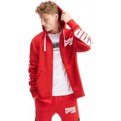 Puma Rebel Bold Bluza Czerwony. Czerwone bluzy męskie Puma, s, z nadrukiem, z elastanu. Za 309,95 zł.