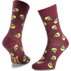 Skarpetki damskie: Skarpety Wysokie Unisex FREAK FEET – LZAR-BRD Bordowy