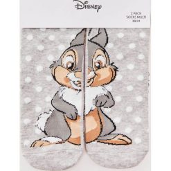 2 pack skarpetek Disney - Wielobarwn. Szare skarpetki damskie marki House, z motywem z bajki. Za 25,99 zł.
