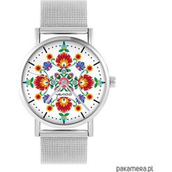 Zegarek - Folkowa mandala - metalowy. Zegarki damskie Pakamera, metalowe. Za 139,00 zł.