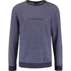 Baldessarini RICHY Bluza dark blue. Niebieskie bluzy męskie marki Baldessarini, m, bez wzorów, z bawełny, bez kołnierzyka, bez rękawów, bez kaptura. W wyprzedaży za 376,35 zł.