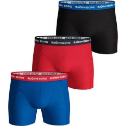 Björn Borg 3 - pak bokserek męskich Shorts Contrast Solid 9999-1028 M wielokolorowy. Bokserki męskie Björn Borg, bez wzorów. Za 179,00 zł.