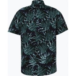 BOSS Casual - Męska koszula z dodatkiem lnu – Rash, zielony. Zielone koszule męskie marki BOSS Casual, xl, z nadrukiem, z wiskozy, eleganckie, bez kołnierzyka, bez rękawów. Za 395,95 zł.