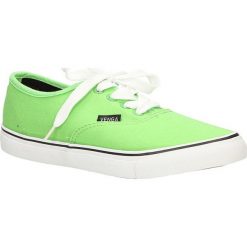 TRAMPKI CASU V21. Zielone trampki i tenisówki damskie Casu, bez wzorów, bez zapięcia. Za 19,99 zł.