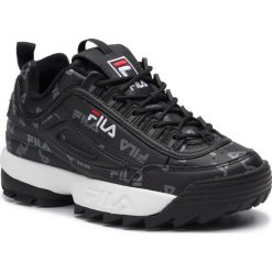 Sneakersy FILA - Disruptor Logo Low Wmn 1010748.25Y Black. Czarne półbuty damskie Fila, ze skóry ekologicznej. Za 509,00 zł.