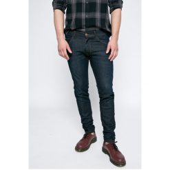 Wrangler - Jeansy. Niebieskie jeansy męskie marki Wrangler, z elastanu. W wyprzedaży za 199,90 zł.