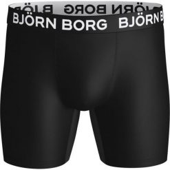 Björn Borg Bokserki Solid Performance Shorts Black Beauty L. Czarne slipy męskie termoaktywne Björn Borg, m, bez wzorów, z poliamidu. W wyprzedaży za 85,00 zł.