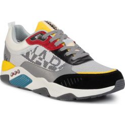 Sneakersy NAPAPIJRI - Lake NP0A4ES90 Black/Grey/Whi 1V1. Szare sneakersy męskie Napapijri, bez zapięcia. W wyprzedaży za 439,00 zł.