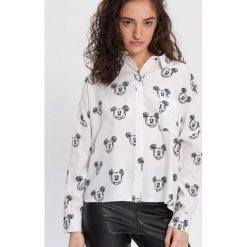 Koszula z nadrukiem Mickey Mouse - Biały. Białe koszule damskie House, s, z nadrukiem, bez kołnierzyka, bez rękawów. Za 89,99 zł.
