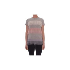 T-shirty z krótkim rękawem Twin Set MP2230. Szare t-shirty damskie Twin Set, m, bez wzorów, bez kołnierzyka. Za 230,92 zł.