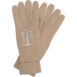 Tommy Hilfiger Rękawiczki "Sparkle". Rękawiczki damskie TOMMY HILFIGER, bez wzorów, z dzianiny. Za 149,00 zł.