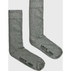 Levi's - Skarpety (2-pack). Szare skarpetki męskie Levi's®, bez wzorów, z elastanu. Za 39,90 zł.