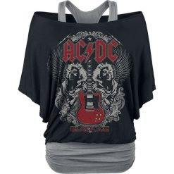 AC/DC Black Ice Koszulka damska czarny/szary. Czarne bluzki damskie marki AC/DC, s. Za 144,90 zł.