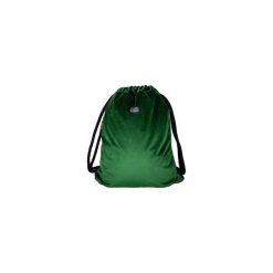 Plecak welur zieleń. Zielone plecaki damskie Sacky.bag, z aplikacjami, z bawełny. Za 90,00 zł.