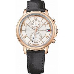 Tommy Hilfiger - Zegarek 1781817 Claudia. Czarne zegarki damskie TOMMY HILFIGER, ze stali. W wyprzedaży za 399,90 zł.
