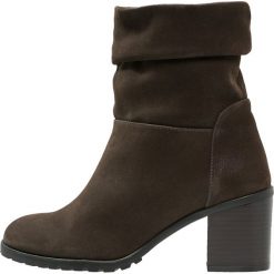 Botki damskie lity: Anna Field Botki brown