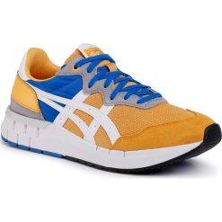 Sneakersy ONITSUKA TIGER - Rebilac Runner 1183A396 Tiger Yellow/White 750. Żółte sneakersy męskie Onitsuka Tiger, na co dzień, bez wzorów, z zamszu, eleganckie, bez zapięcia. W wyprzedaży za 319,00 zł.