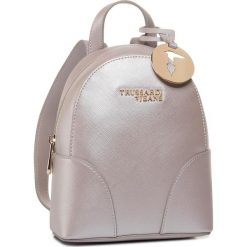 Plecak TRUSSARDI JEANS - Backpack Sm 75B00909 E050. Różowe plecaki damskie Trussardi Jeans, bez wzorów, z jeansu. W wyprzedaży za 329,00 zł.
