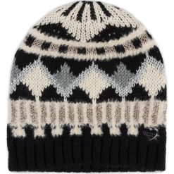 Czapka TWINSET - Cuffia 192TO537H Jacq. Fairisle Nero. Brązowe czapki damskie Twinset, bez wzorów, z poliesteru. W wyprzedaży za 289,00 zł.