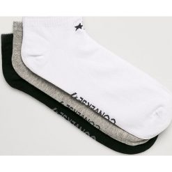 Converse - Skarpety (3-pack). Szare skarpetki męskie marki Converse, z bawełny. W wyprzedaży za 34,90 zł.