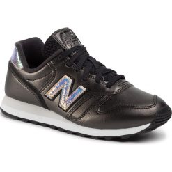 Sneakersy NEW BALANCE - WL373GB2 Czarny. Czarne półbuty damskie New Balance, na co dzień, bez wzorów, ze skóry ekologicznej, bez obcasa, na płaskiej podeszwie, bez zapięcia. W wyprzedaży za 259,00 zł.