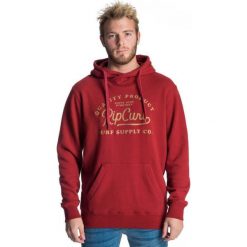 Rip Curl bluza męska Surf Supply Co. Fleece M czerwona. Czerwone bluzy męskie Rip Curl, m, z aplikacjami, bez kołnierzyka, bez rękawów, bez kaptura. Za 339,00 zł.