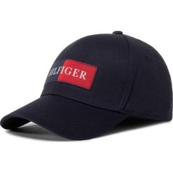 Czapka z daszkiem TOMMY HILFIGER - Hilfiger Cap AM0AM06050 DW5. Niebieskie czapki męskie TOMMY HILFIGER, bez wzorów, z bawełny. W wyprzedaży za 139,00 zł.
