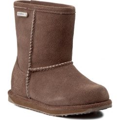 Buty EMU AUSTRALIA - Brumby Lo K10773 Oak. Pomarańczowe śniegowce dziewczęce EMU Australia, bez zapięcia. Za 379,00 zł.