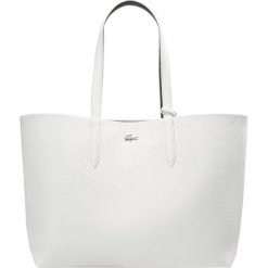 Shopper bag damskie: Lacoste REVERSIBLE SHOPPING Torba na zakupy snow greener