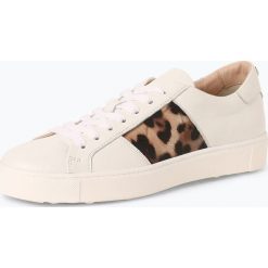 Marc Cain Bags & Shoes - Damskie tenisówki ze skóry, biały. Białe trampki i tenisówki damskie Marc Cain Bags & Shoes, bez wzorów, ze skóry, bez zapięcia. Za 699,95 zł.