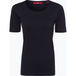 S.Oliver Casual - T-shirt damski, niebieski. Niebieskie t-shirty damskie marki s.Oliver Casual, s, bez wzorów, casualowe, bez kołnierzyka. Za 39,95 zł.