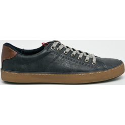 S. Oliver - Buty. Niebieskie buty sportowe męskie marki S.Oliver, z materiału, na sznurówki. W wyprzedaży za 149,90 zł.