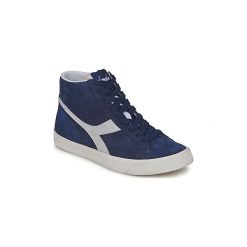 Buty Diadora TENNIS 270 SH. Niebieskie trampki męskie Diadora, bez wzorów, bez zapięcia. Za 279,20 zł.