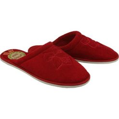 METEOR 042 FROTTE czerwony, kapcie damskie. Czerwone kapcie damskie Meteor. Za 21,99 zł.