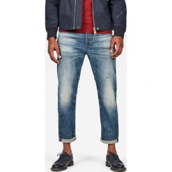 G-Star Raw - Jeansy 5650. Niebieskie jeansy męskie G-Star RAW, bez wzorów, retro, z podwyższonym stanem. W wyprzedaży za 529,90 zł.