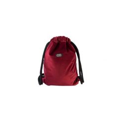 Plecak welur bordo. Czerwone plecaki damskie Sacky.bag, z aplikacjami, z bawełny. Za 90,00 zł.