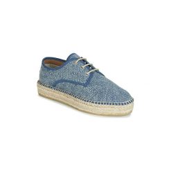 Espadryle Betty London JAKIKO. Niebieskie espadryle damskie Betty London, bez wzorów, bez obcasa. Za 289,00 zł.