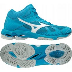 Buty sportowe męskie: Mizuno Buty męskie Wave Bolt 7 niebieskie r. 44.5 (V1GA186598)
