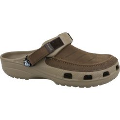 Crocs Yukon Vista Clog 205177-22Y. Pomarańczowe klapki męskie Crocs, z nubiku. W wyprzedaży za 179,99 zł.