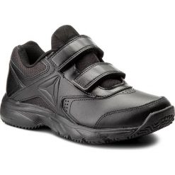 Buty Reebok - Work N Cushion 3.0 Kc BS9532 Black/Black. Czarne buty sportowe damskie Reebok, bez wzorów, ze skóry, sportowe, na fitness i siłownię. W wyprzedaży za 159,00 zł.