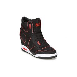 Buty Ash BEST. Czarne trampki i tenisówki damskie Ash, bez wzorów, bez zapięcia. Za 494,50 zł.