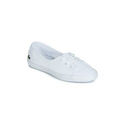 Buty Lacoste ZIANE CHUNKY BL 2. Białe trampki i tenisówki damskie Lacoste, bez wzorów, bez zapięcia. Za 247,20 zł.