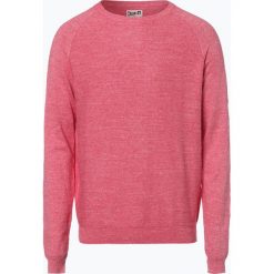 Swetry klasyczne męskie: DENIM by Nils Sundström – Sweter męski, różowy
