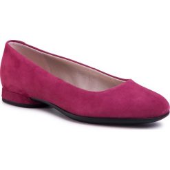 Baleriny ECCO - Anine 20800301422 Sangria. Czerwone baleriny damskie ecco, bez wzorów, ze skóry, klasyczne, bez obcasa, bez zapięcia. Za 499,00 zł.