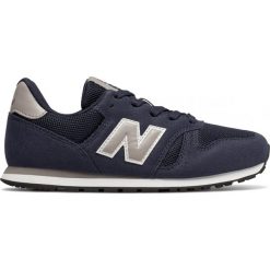 BUTY YC373NV. Szare buty sportowe damskie New Balance, bez wzorów, ze skóry, sportowe, New Balance 373. Za 259,99 zł.