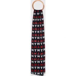 Tommy Hilfiger - Chusta. Szare chusty damskie TOMMY HILFIGER, z tkaniny. Za 179,90 zł.
