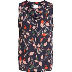 VILA Damska bluzka Vilucy S / L Top - Fav Lux Navy Blaze r (rozmiar XS). Niebieskie bluzki damskie Vila, s, bez wzorów, z materiału, bez kołnierzyka, bez rękawów. W wyprzedaży za 113,00 zł.