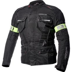 Kurtka turystyczna ADRENALINE ALASKA 2.0 kolor czarny, rozmiar XS. Czarne kurtki męskie ADRENALINE, xs, w paski, z poliesteru, eleganckie, bez kaptura. Za 499,00 zł.