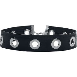 Naszyjniki damskie: etNox Studs Naszyjnik czarny/odcienie srebrnego