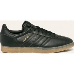 Adidas Originals - Buty Gazella. Czarne sneakersy męskie adidas Originals, ze skóry, na sznurówki. W wyprzedaży za 299,90 zł.